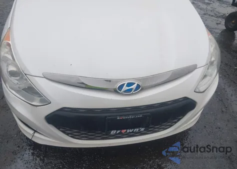 2013 Hyundai Sonata Hybrid Limited from USA, damaged, VIN KMHEC4A43DA068844